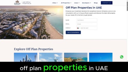 off plan properties in abu dhabi