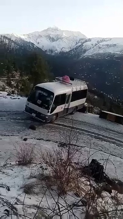 Horribly Bus Falls from the mountain