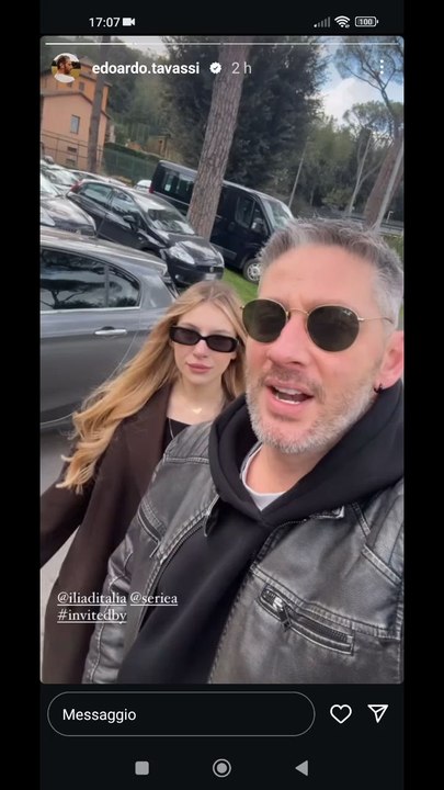 guardate dove sto portando Nicole allo stadio per la Roma