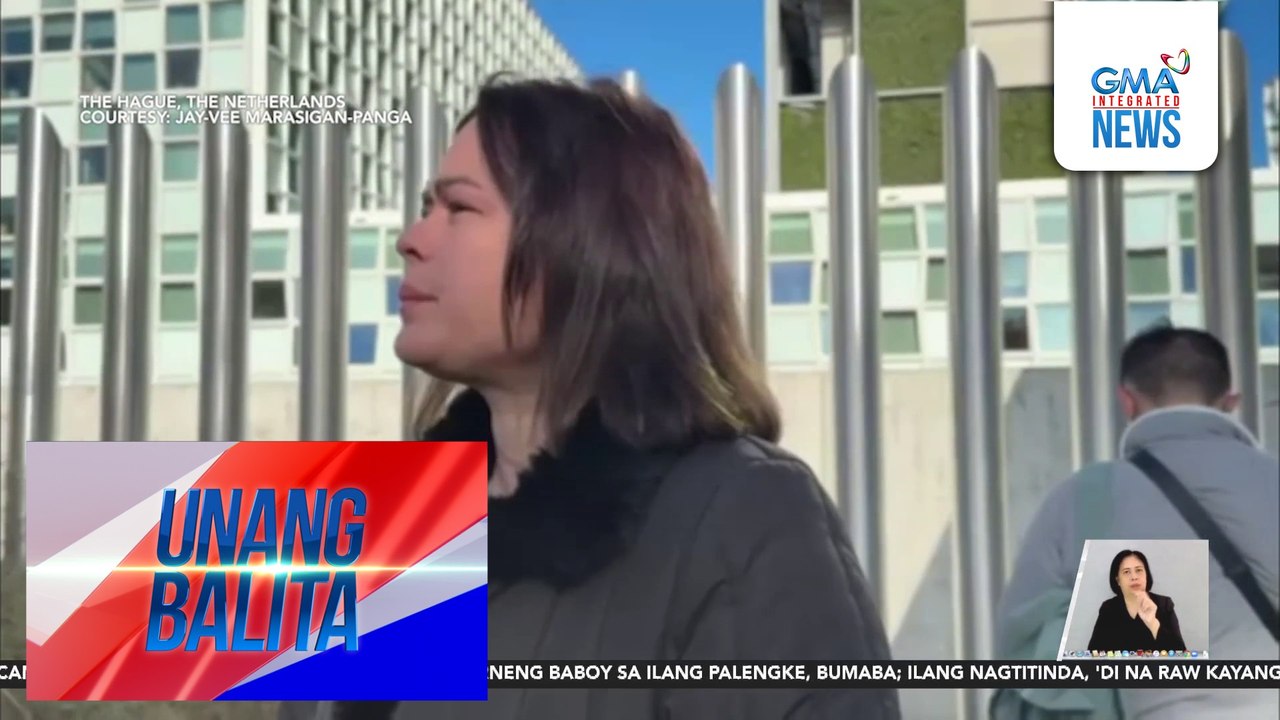VP Duterte, nabisita na si FPRRD sa detention center; FPRRD, hinimok ang bise na umuwi na sa Pilipinas | Unang Balita