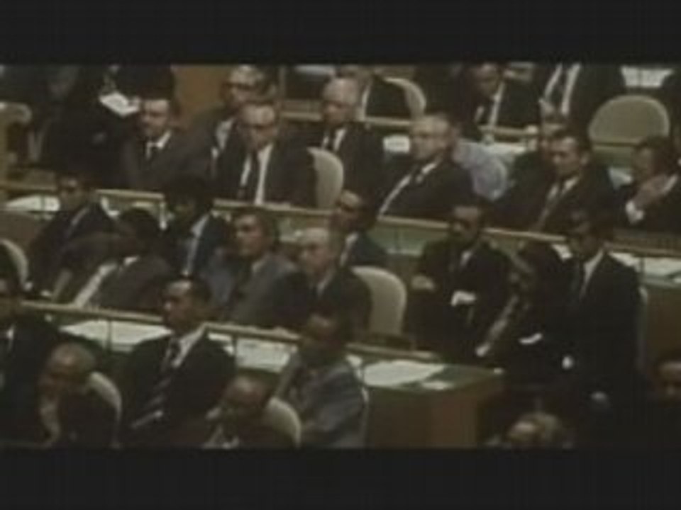 Salvador  Allende ante la Asamblea de la ONU