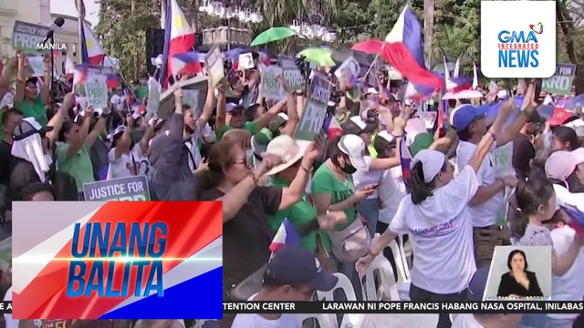 Mga tagasuporta ni FPRRD, nagtipon-tipon sa iba't ibang bahagi ng bansa | Unang Balita