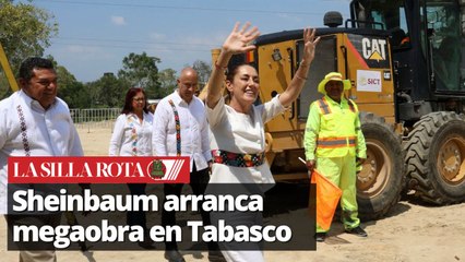 Claudia Sheinbaum da inicio a la carretera Macuspana-Escárcega