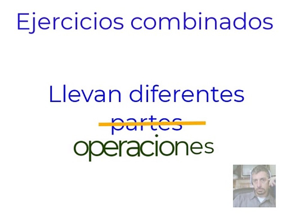 ejercicios combinados (Portal Benjamin)
