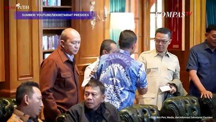 Suasana Rapat di Hambalang, Prabowo Panggil Bahlil hingga Panglima TNI