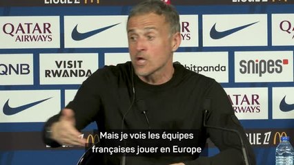 PSG - Enrique : “Beaucoup sont jaloux de la différence économique mais c’est ainsi fait”