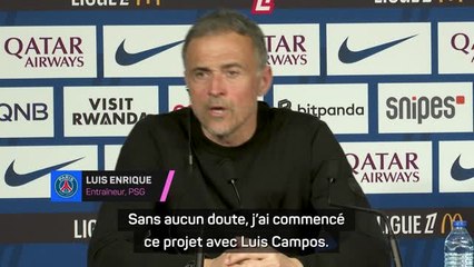 PSG - Enrique veut que Luis Campos prolonge