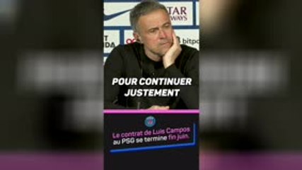 FOOTBALL : Ligue 1 : PSG - Enrique veut que Luis Campos prolonge
