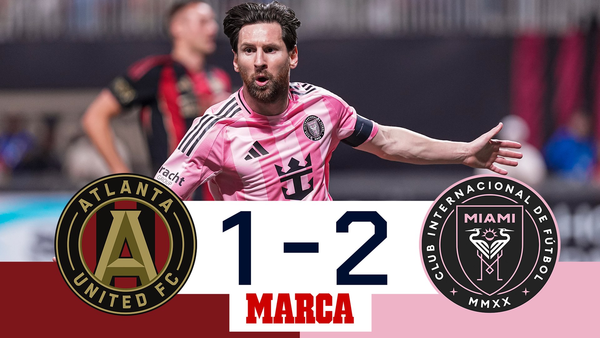 A great Messi goal for the win | Atlanta 1-2 Inter Miami | Highlights and goals | MLS |