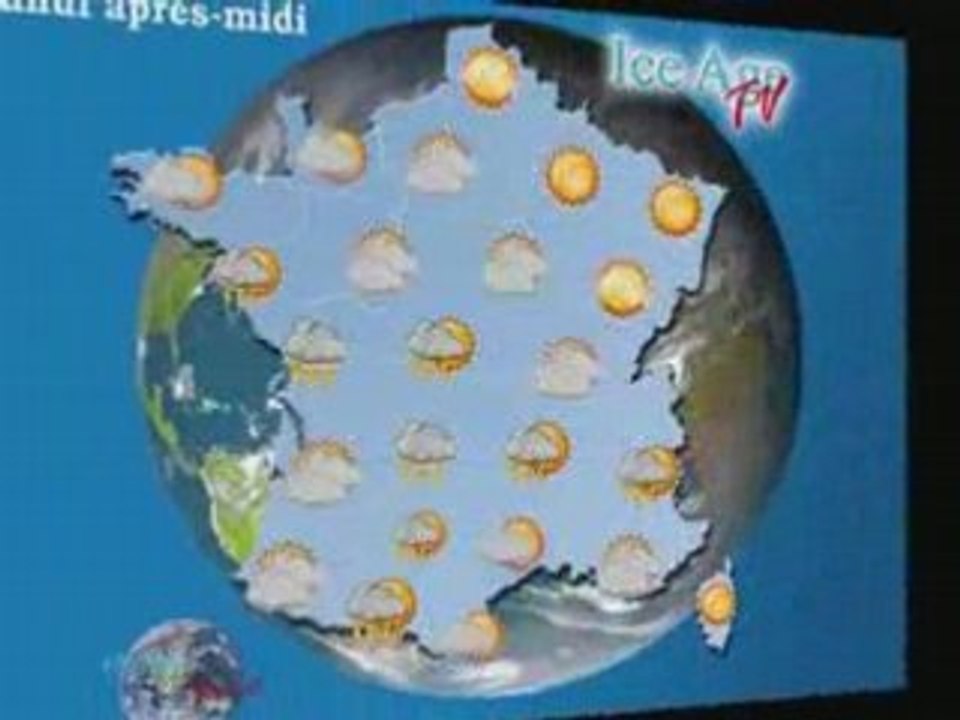 Météo du Lundi 5 mai 2008