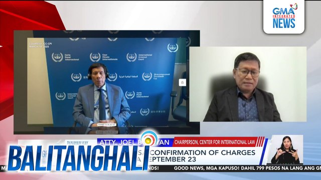 Panayam kay Atty. Joel Butuyan, Chairperson, Center for Int'l Law (March 17, 2025) | Balitanghali