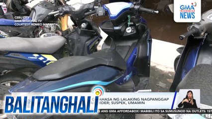 Babae, ninakawan at ginahasa ng lalaking nagpanggap bilang motorcycle taxi rider; suspek, umamin | Balitanghali