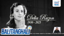 Veteran film & TV actress Delia Razon, pumanaw sa edad na 94 nitong Sabado | Balitanghali