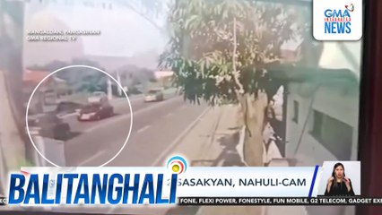 Banggaan ng 2 sasakyan, nahuli-cam | Balitanghali
