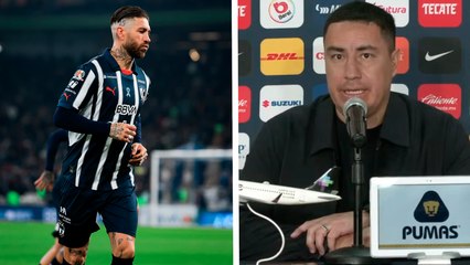 Pumas: Efraín Juárez critica a Sergio Ramos tras codazo a Pablo Bennevendo