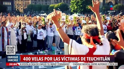 Luto nacional por Teuchitlán: realizan vigilia por las víctimas en el Zócalo CDMX