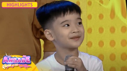 Argus, may cute na reaction sa Ansabe | It’s Showtime Ansabe