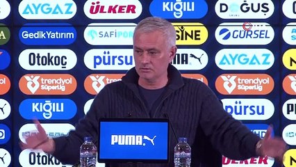 Jose Mourinho'dan maç sonrası yine kafa karıştıran açıklamalar