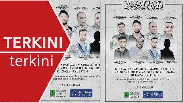 [TERKINI] Kekejaman Zionis: 8 Petugas kemanusiaan MAPIM terbunuh dalam serangan udara di Gaza