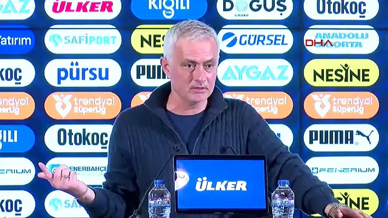 Jose Mourinho: 'Sanki küme düşmemeye oynayan bir takımla oynadık'