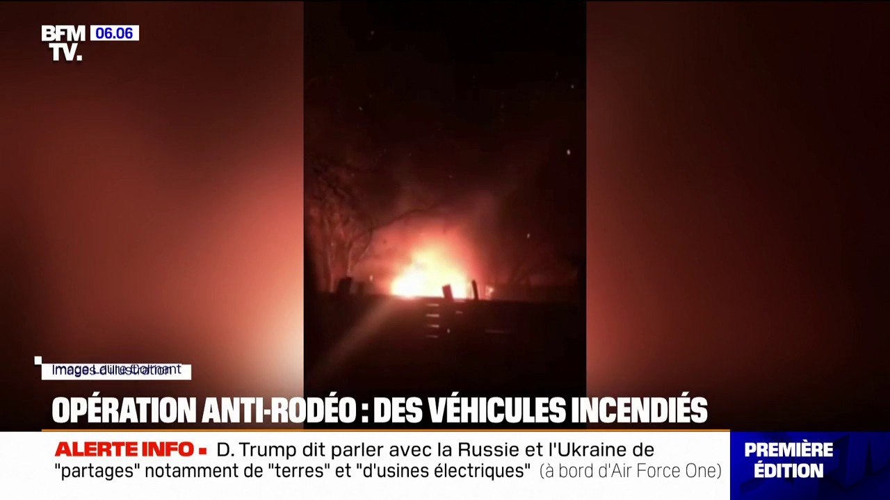 14 véhicules incendiés à Saint-Pierre-des-Corps après une intervention des forces de l'ordre contre les rodéos urbains