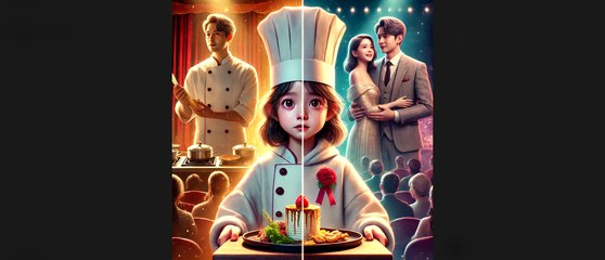 The Cute Kid Participated In The Master Chef Contest And Unexpectedly Found Her Biological Parents!