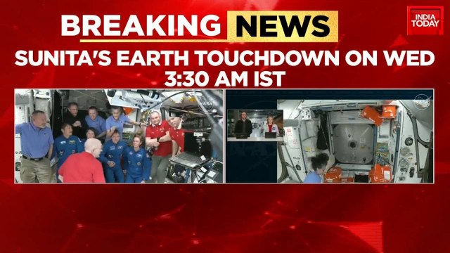 After 9 months in space, Sunita Williams to return to Earth on March 18