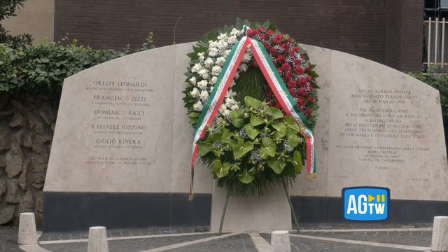 Aldo Moro, in via Fani la cerimonia per il 47esimo anniversario del rapimento