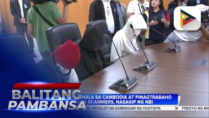 3 Pinoy na dinala sa Cambodia at pinagtrabaho bilang scammers, nasagip ng NBI