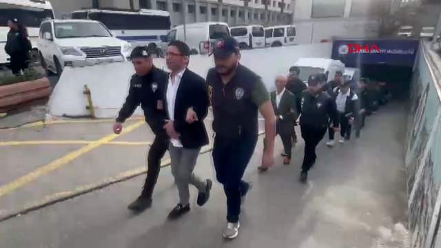 İstanbul'da yasa dışı bahis operasyonunda gözaltına alınan 29 şüpheli adliyeye sevk edildi