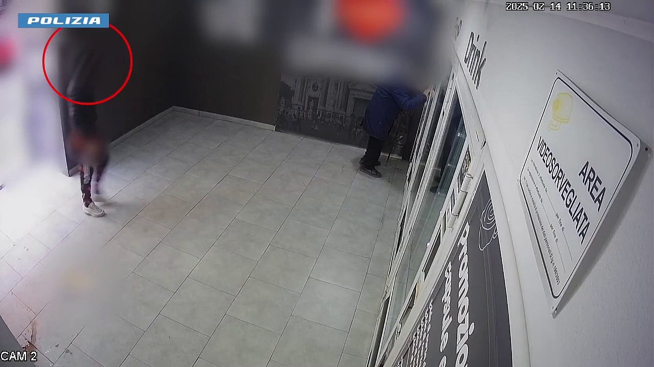 Catania: violenta rapina in un centro di bevande e snack H24
