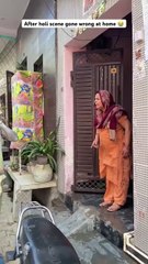 Ghar se bahar nikal diya 😭 _ most viral comedy 😂 happy holi ✨ #ytshorts #shorts