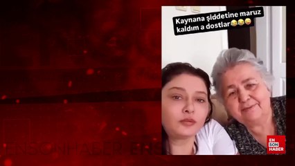 Nurgül Yeşilçay kaynanasıyla video paylaştı