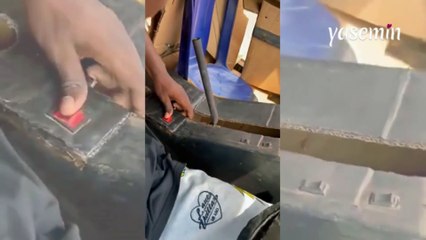 Afrikalı genç kartondan yaptığı spor arabayı böyle tanıttı