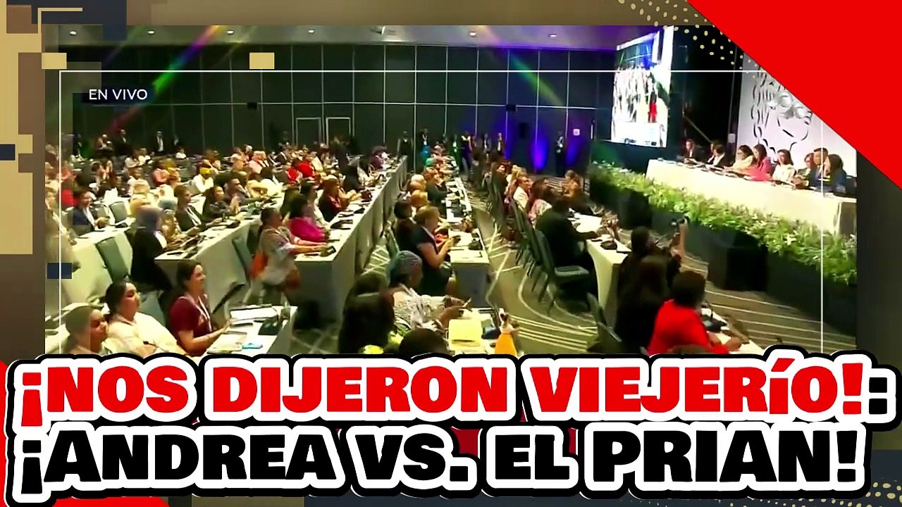 ¡NOS DIJERON VIEJERÍO! ¡ANDREA CHÁVEZ COMBATE el MACHISMO del PRIAN CON UN BRUTAL DISCURSO!