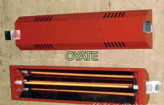 600mm 220v 2000w carbon fiber heat lamps quartz infrared lamp for car paint drying