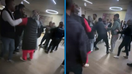 Hastanede hasta yakınları arasında arbede: 8 gözaltı