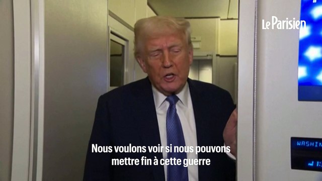 Donald Trump dit qu'il parlera à Poutine mardi, et évoque des « partages » concernant l'Ukraine