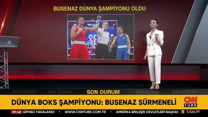 'Altın kız' Busenaz! Üst üste 3. kez dünya şampiyonu