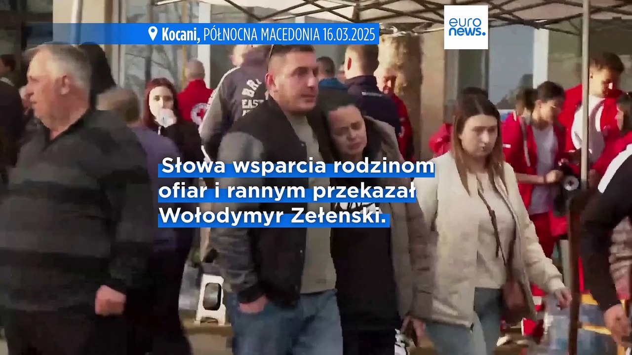 Piętnaście osób zatrzymanych po pożarze klubu nocnego w Macedonii Północnej, w którym zginęło 59 osób