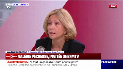 Valérie Pécresse: "Il faut rendre obligatoire l'armement des polices municipales dans les très grandes villes"