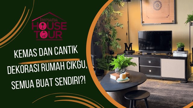 🏡✨ Deko Simple, Cozy & Bajet! Kemas dan cantik dekorasi rumah Cikgu ni, semua buat sendiri tau! ✨🏡
