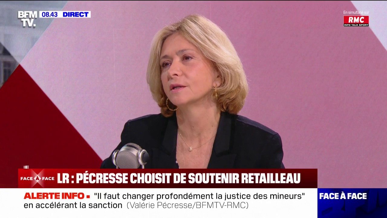"J'ai une dette d'honneur": Valérie Pécresse justifie son soutien à Bruno Retailleau pour la présidence des Républicains