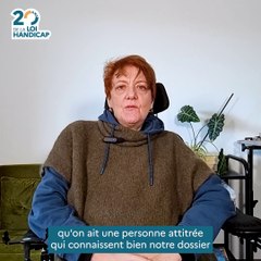 20 ans de la Loi Handicap - Marie Odile