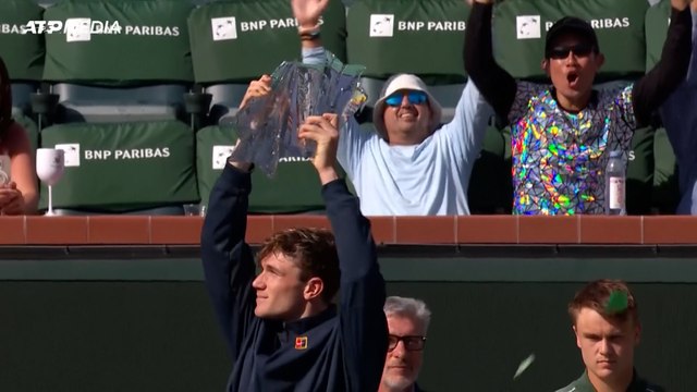 Draper vs. Rune: 6-2 y 6-2 | Indian Wells Masters 1000 (final)