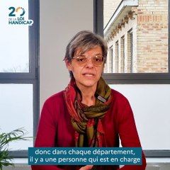 20 ans de la Loi Handicap - Chantal