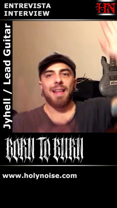 Jyhell / Lead Guitar @ BORN TO BURN Line-Up | #Hardcore #Metal Band from FRANCE [2020.11.24] #Shorts