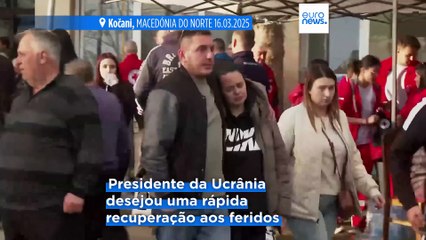 15 detidos após incêndio em discoteca na Macedónia do Norte ter matado 59 pessoas