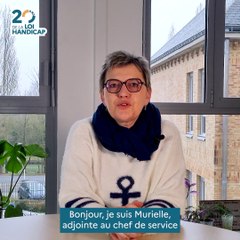 20 ans de la Loi Handicap - Murielle