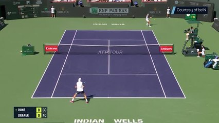 Draper lands first Masters with Indian Wells title